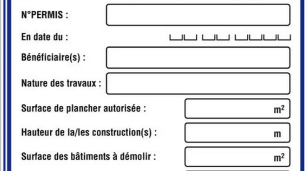 Permis de construire - Démarches en ligne