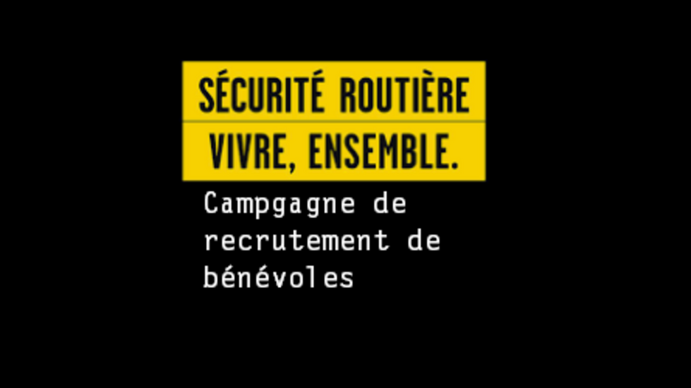 Recherche  de bénévoles - Prévention routière 