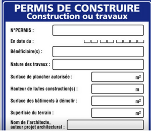 Permis de construire - Démarches en ligne