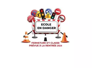 Ecole en danger - Menace d'une fermeture de classe à l'école de Saint-Parize-le-Châtel